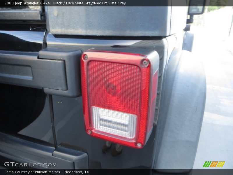 Black / Dark Slate Gray/Medium Slate Gray 2008 Jeep Wrangler X 4x4