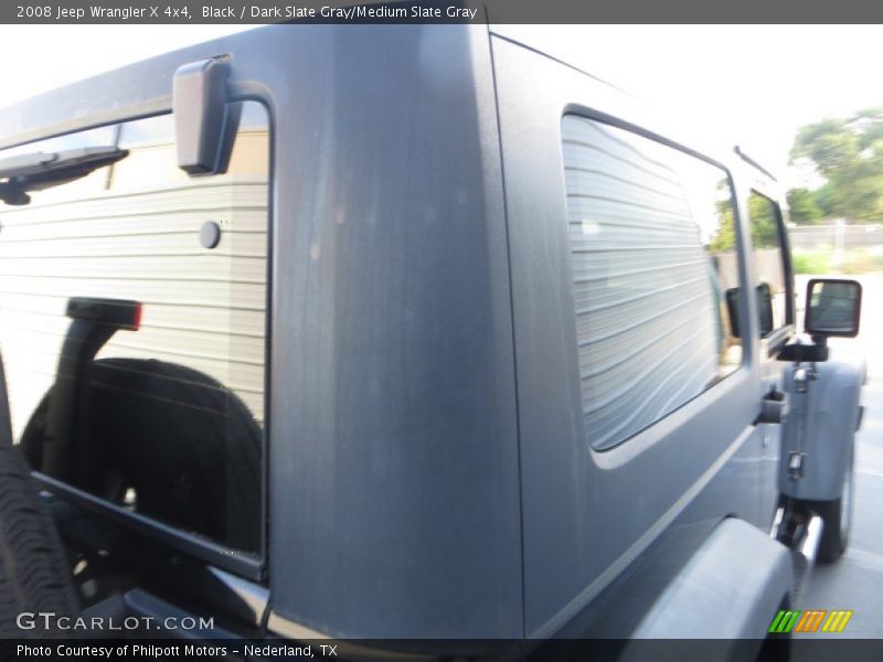 Black / Dark Slate Gray/Medium Slate Gray 2008 Jeep Wrangler X 4x4