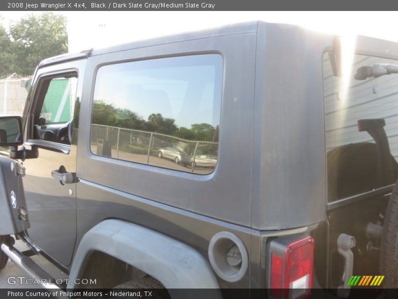 Black / Dark Slate Gray/Medium Slate Gray 2008 Jeep Wrangler X 4x4