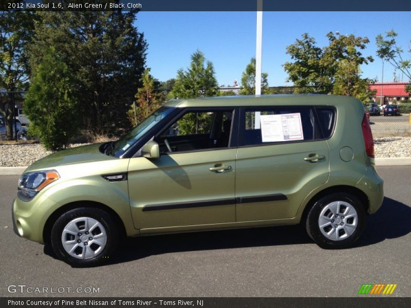  2012 Soul 1.6 Alien Green