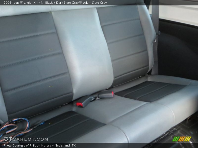 Black / Dark Slate Gray/Medium Slate Gray 2008 Jeep Wrangler X 4x4
