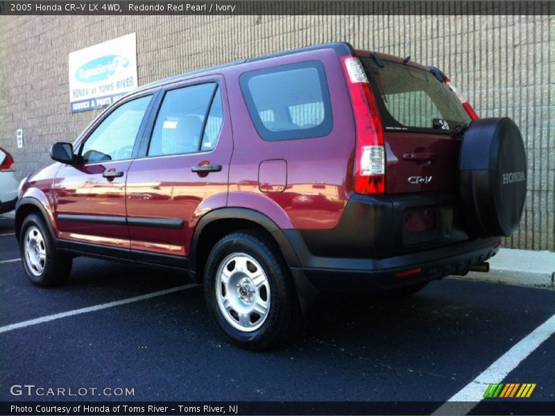 Redondo Red Pearl / Ivory 2005 Honda CR-V LX 4WD