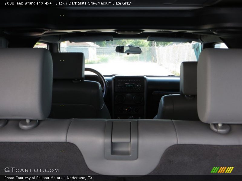 Black / Dark Slate Gray/Medium Slate Gray 2008 Jeep Wrangler X 4x4