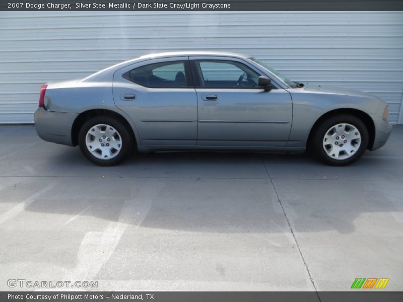 Silver Steel Metallic / Dark Slate Gray/Light Graystone 2007 Dodge Charger