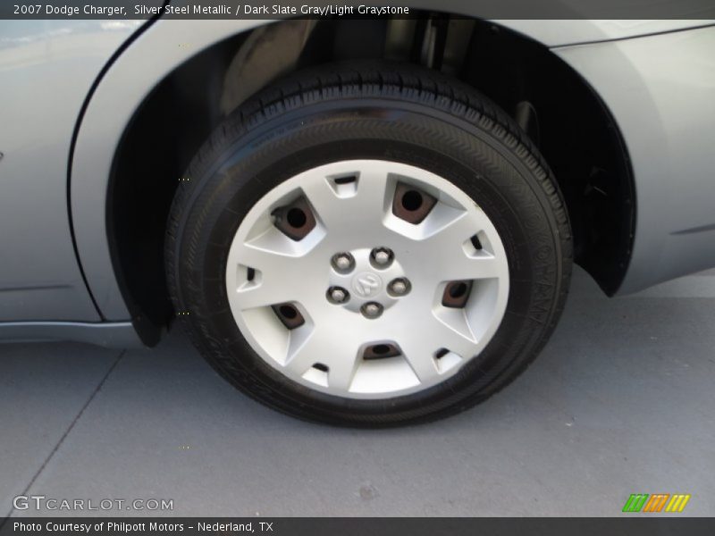 Silver Steel Metallic / Dark Slate Gray/Light Graystone 2007 Dodge Charger