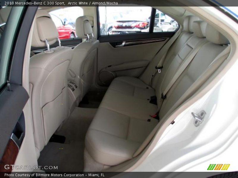 Arctic White / Almond/Mocha 2010 Mercedes-Benz C 300 Sport