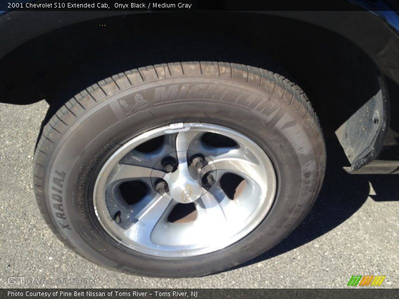 Onyx Black / Medium Gray 2001 Chevrolet S10 Extended Cab