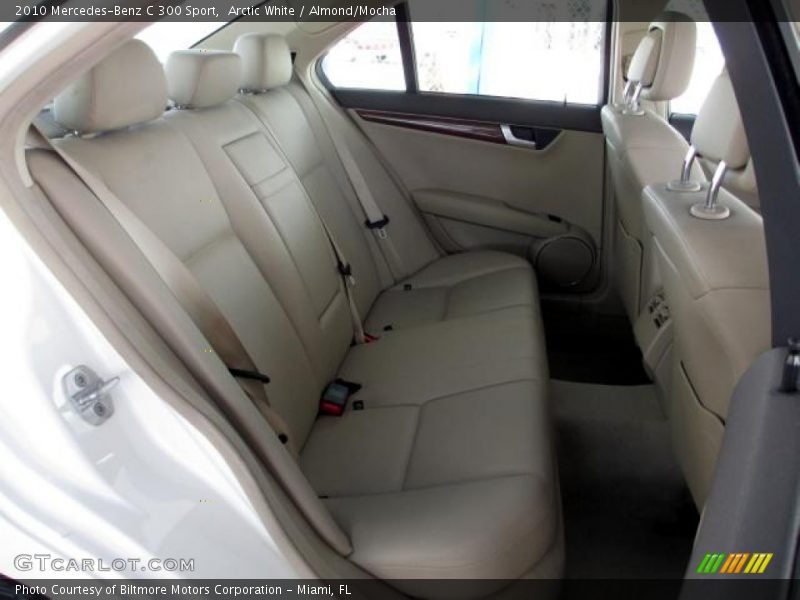 Arctic White / Almond/Mocha 2010 Mercedes-Benz C 300 Sport