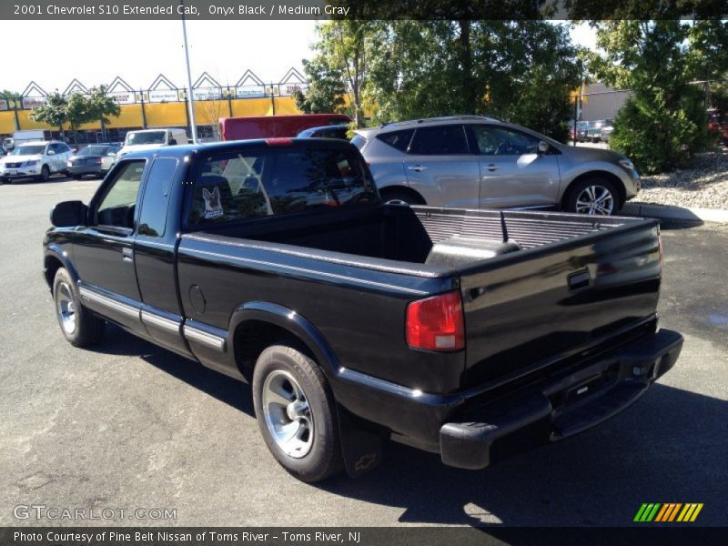 Onyx Black / Medium Gray 2001 Chevrolet S10 Extended Cab