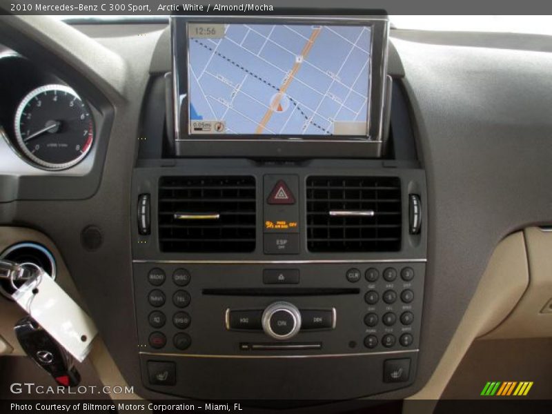 Arctic White / Almond/Mocha 2010 Mercedes-Benz C 300 Sport