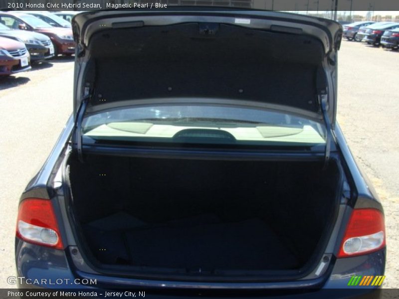 Magnetic Pearl / Blue 2010 Honda Civic Hybrid Sedan