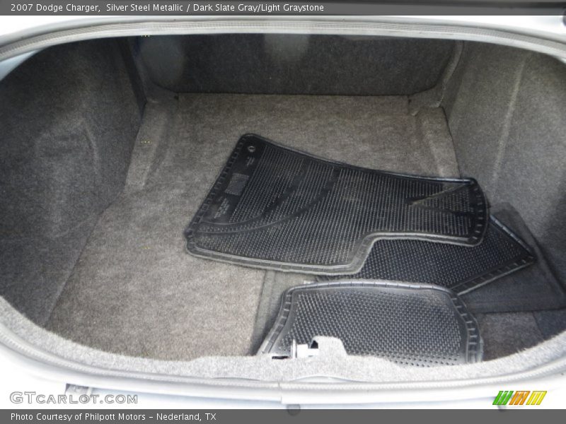 Silver Steel Metallic / Dark Slate Gray/Light Graystone 2007 Dodge Charger