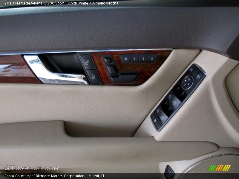 Arctic White / Almond/Mocha 2010 Mercedes-Benz C 300 Sport
