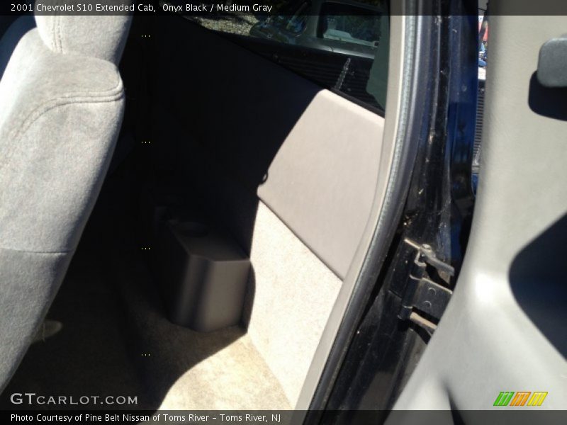 Onyx Black / Medium Gray 2001 Chevrolet S10 Extended Cab