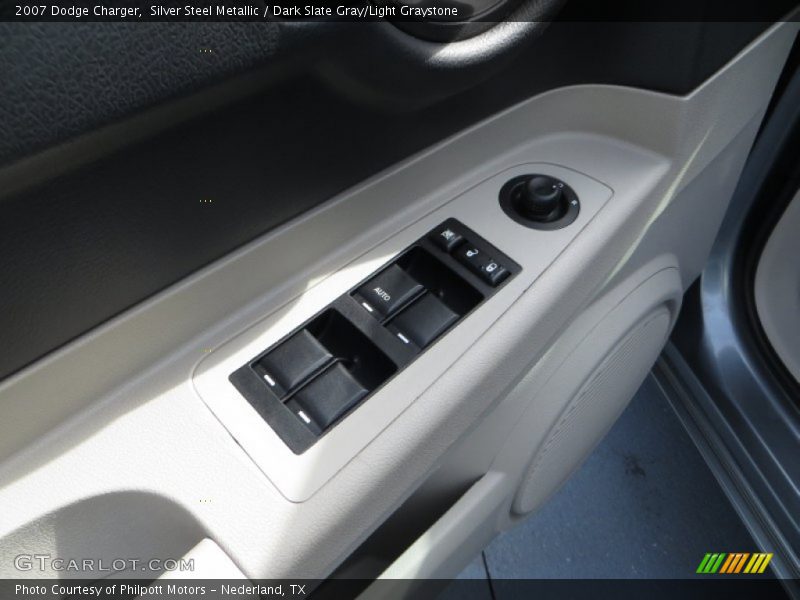 Silver Steel Metallic / Dark Slate Gray/Light Graystone 2007 Dodge Charger