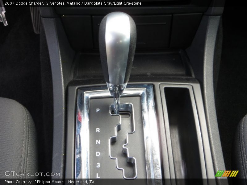 Silver Steel Metallic / Dark Slate Gray/Light Graystone 2007 Dodge Charger