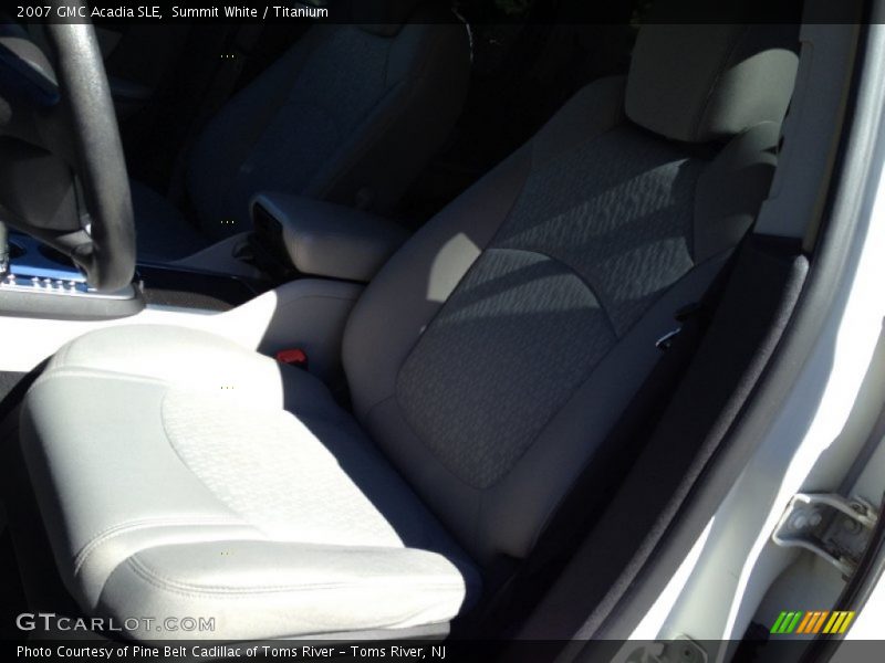 Summit White / Titanium 2007 GMC Acadia SLE