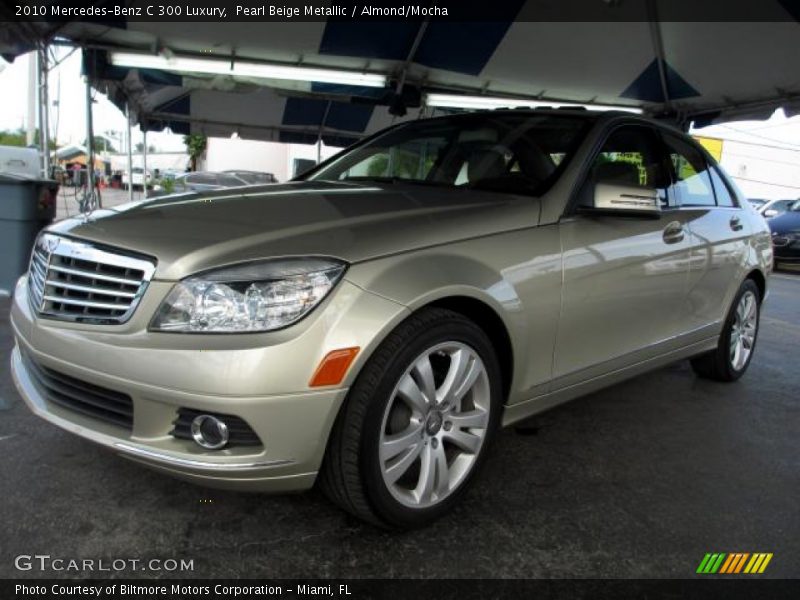 Pearl Beige Metallic / Almond/Mocha 2010 Mercedes-Benz C 300 Luxury