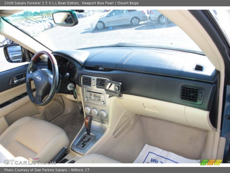 Newport Blue Pearl / Desert Beige 2008 Subaru Forester 2.5 X L.L.Bean Edition