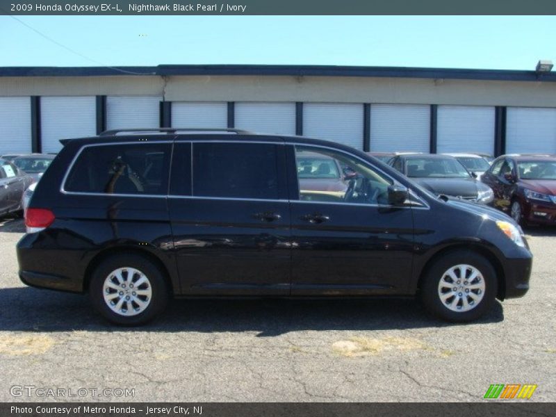 Nighthawk Black Pearl / Ivory 2009 Honda Odyssey EX-L