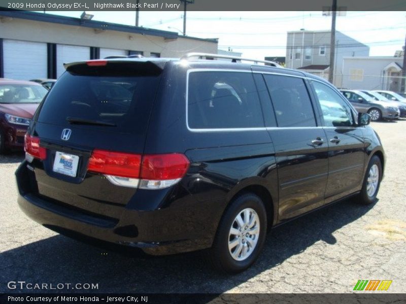 Nighthawk Black Pearl / Ivory 2009 Honda Odyssey EX-L