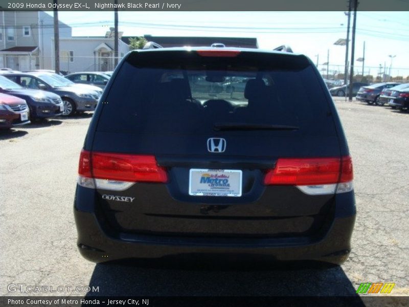 Nighthawk Black Pearl / Ivory 2009 Honda Odyssey EX-L