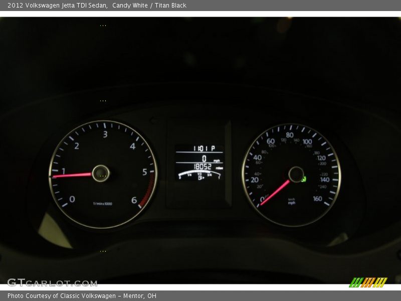 Candy White / Titan Black 2012 Volkswagen Jetta TDI Sedan