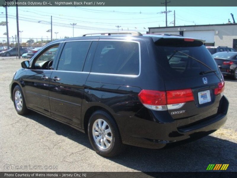 Nighthawk Black Pearl / Ivory 2009 Honda Odyssey EX-L
