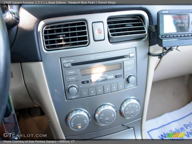 Newport Blue Pearl / Desert Beige 2008 Subaru Forester 2.5 X L.L.Bean Edition