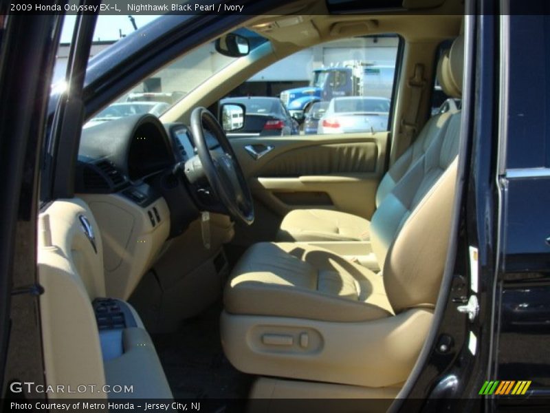 Nighthawk Black Pearl / Ivory 2009 Honda Odyssey EX-L