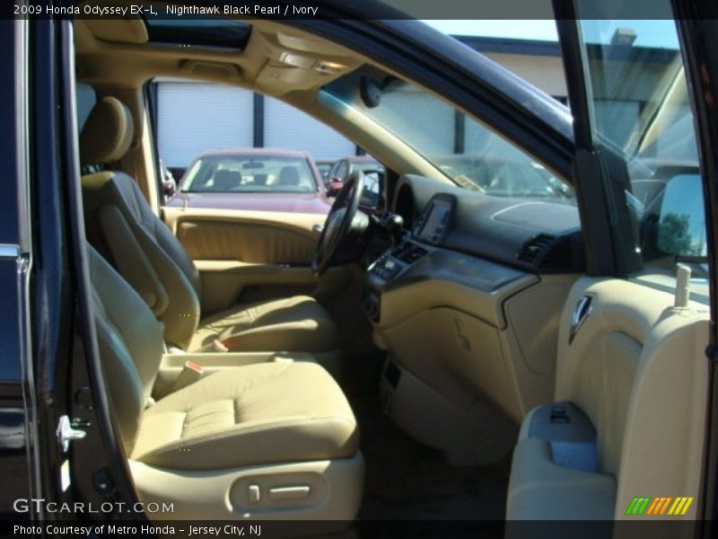Nighthawk Black Pearl / Ivory 2009 Honda Odyssey EX-L