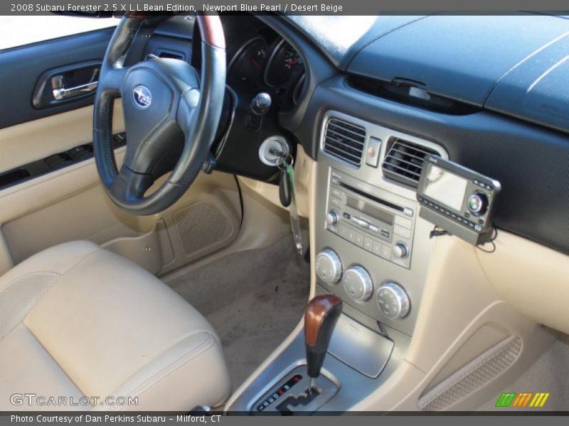 Newport Blue Pearl / Desert Beige 2008 Subaru Forester 2.5 X L.L.Bean Edition