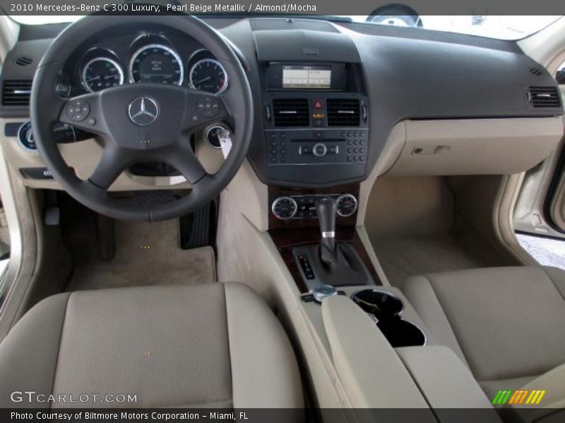 Pearl Beige Metallic / Almond/Mocha 2010 Mercedes-Benz C 300 Luxury