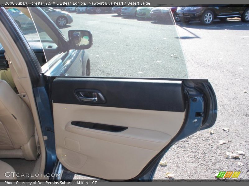 Newport Blue Pearl / Desert Beige 2008 Subaru Forester 2.5 X L.L.Bean Edition