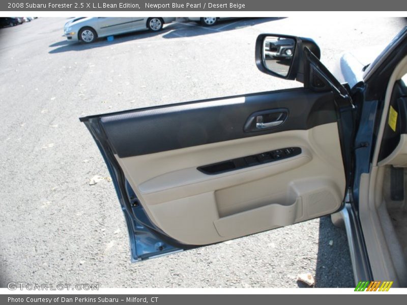 Newport Blue Pearl / Desert Beige 2008 Subaru Forester 2.5 X L.L.Bean Edition