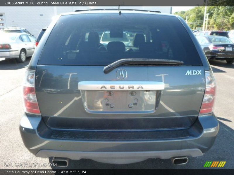 Steel Blue Metallic / Quartz 2006 Acura MDX Touring