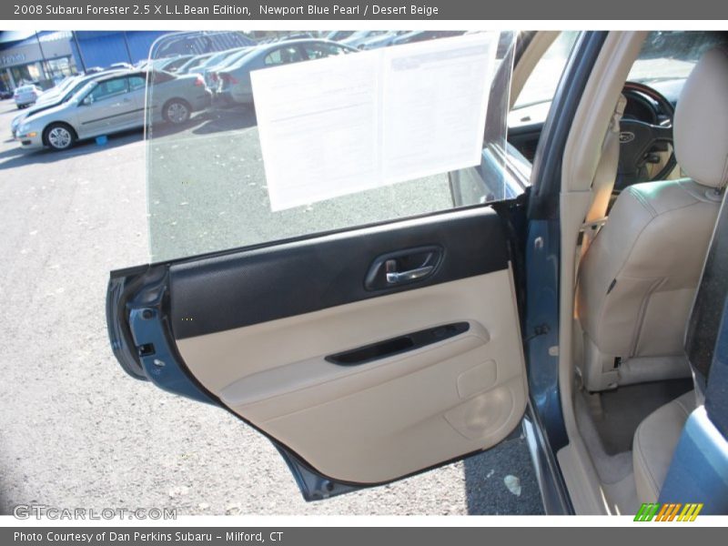 Newport Blue Pearl / Desert Beige 2008 Subaru Forester 2.5 X L.L.Bean Edition