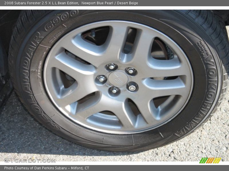 Newport Blue Pearl / Desert Beige 2008 Subaru Forester 2.5 X L.L.Bean Edition