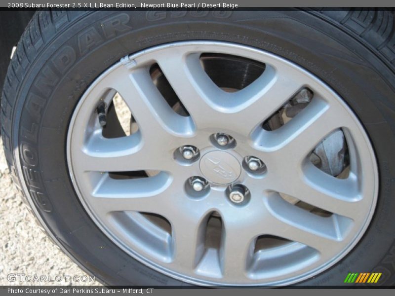 Newport Blue Pearl / Desert Beige 2008 Subaru Forester 2.5 X L.L.Bean Edition