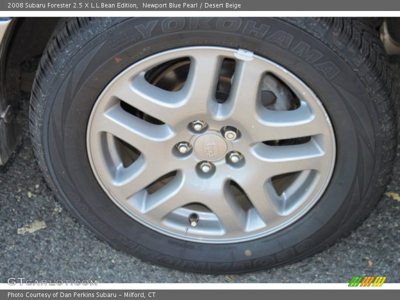 Newport Blue Pearl / Desert Beige 2008 Subaru Forester 2.5 X L.L.Bean Edition