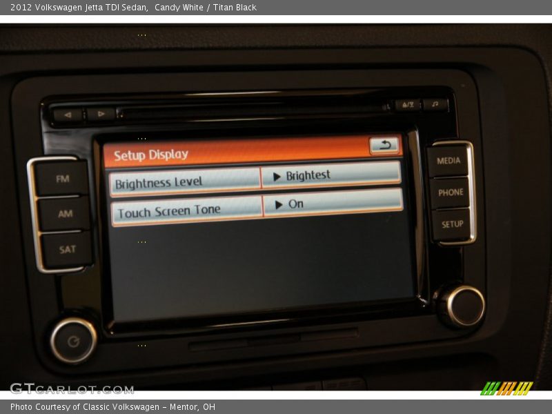 Candy White / Titan Black 2012 Volkswagen Jetta TDI Sedan