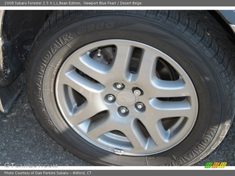 Newport Blue Pearl / Desert Beige 2008 Subaru Forester 2.5 X L.L.Bean Edition