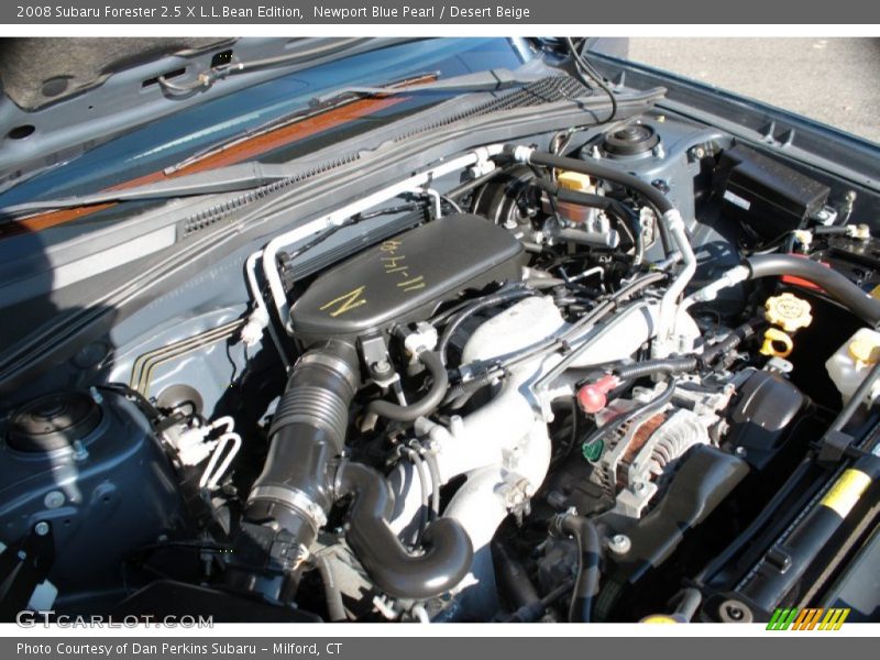 Newport Blue Pearl / Desert Beige 2008 Subaru Forester 2.5 X L.L.Bean Edition