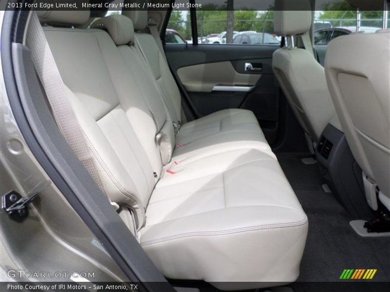 Mineral Gray Metallic / Medium Light Stone 2013 Ford Edge Limited
