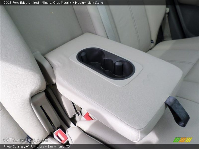 Mineral Gray Metallic / Medium Light Stone 2013 Ford Edge Limited