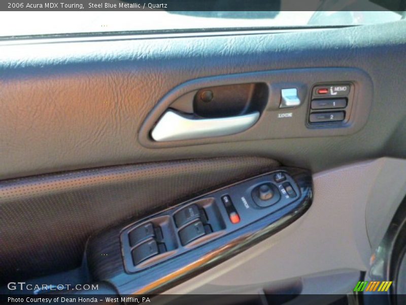 Steel Blue Metallic / Quartz 2006 Acura MDX Touring