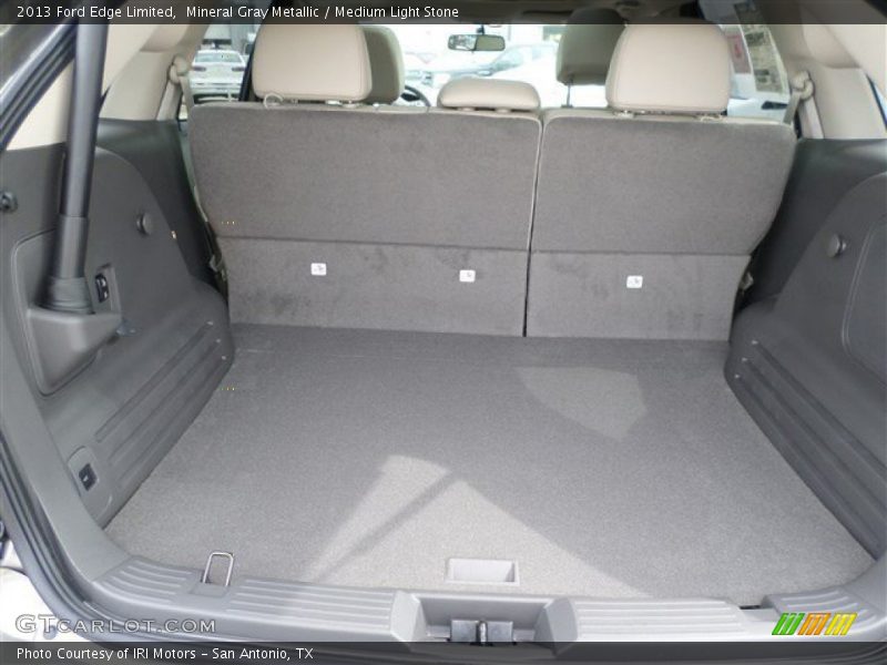 Mineral Gray Metallic / Medium Light Stone 2013 Ford Edge Limited