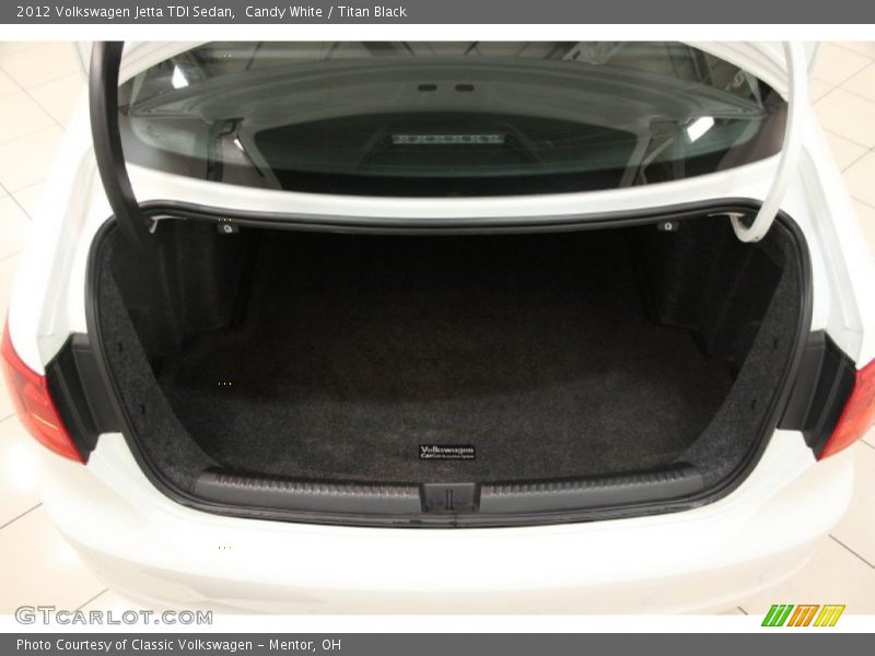 Candy White / Titan Black 2012 Volkswagen Jetta TDI Sedan