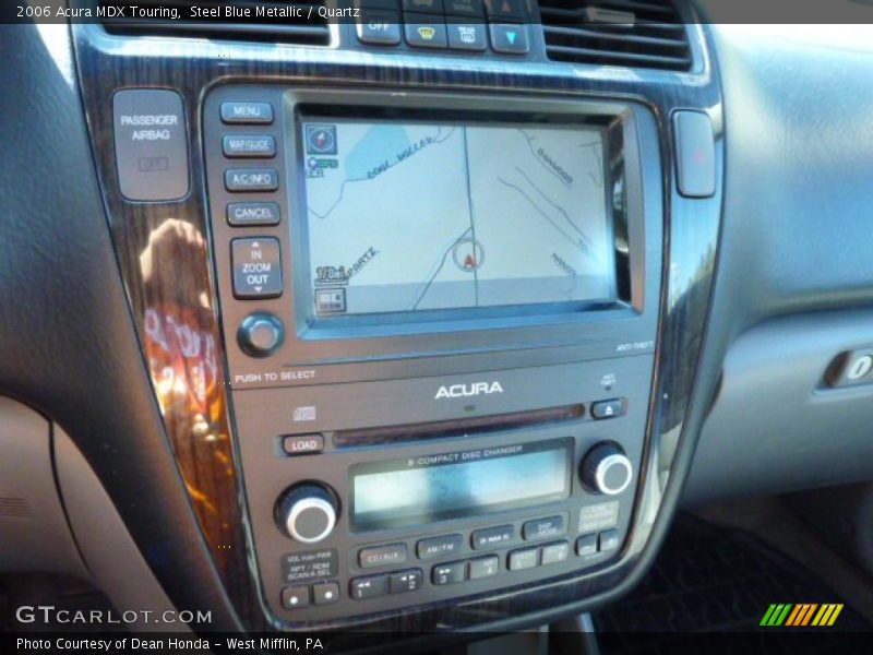 Steel Blue Metallic / Quartz 2006 Acura MDX Touring