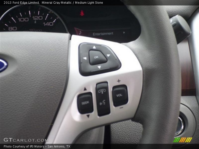 Mineral Gray Metallic / Medium Light Stone 2013 Ford Edge Limited
